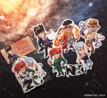 JoJo's S4- Stand Die-Cut Sticker Set