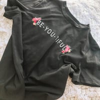 Image 1 of Rose Patch “BeYOUtiful” T-shirt 