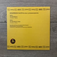 Image 2 of Hempress Sativa feat. Junior Murvin - No Retreat Vinyl 7 Inch