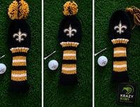 Image 5 of Michigan Wolverines College Football Golf Club cover Handknit 