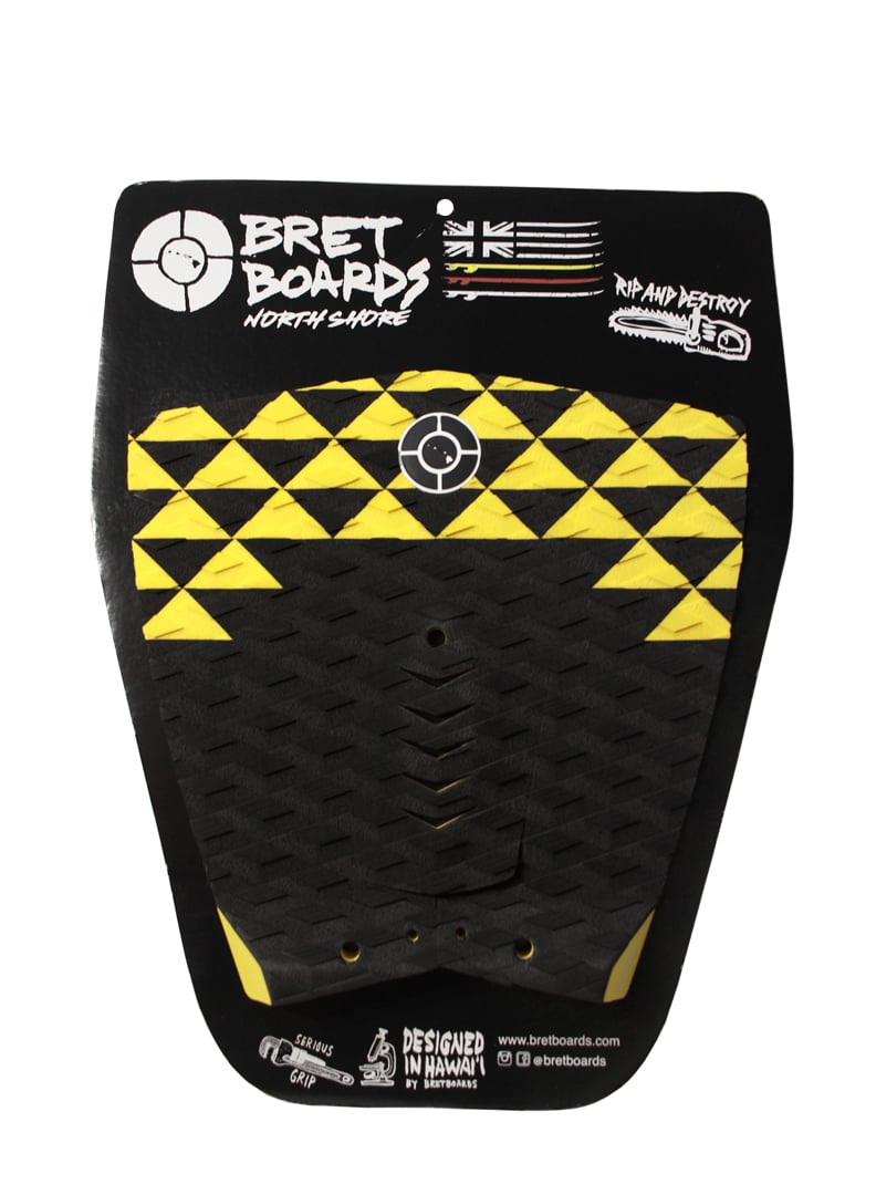 Image of Black & Yellow Triangle Traction Pad