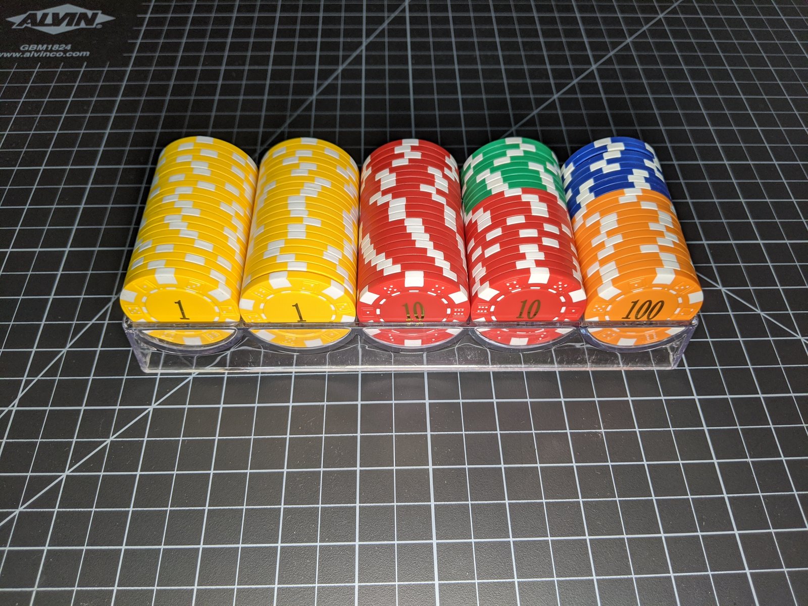 bcc modern clay poker chip