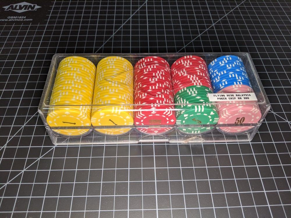 Image of Premium Clay Poker Chip (Suit symbol design)
