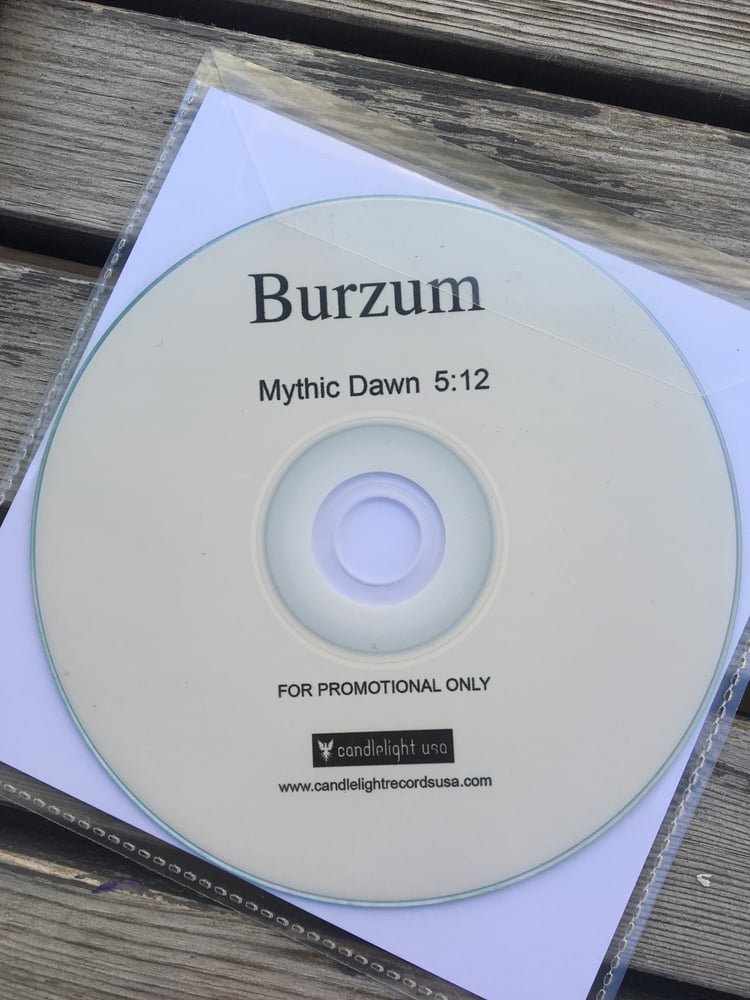 Image of Burzum mega rare promo