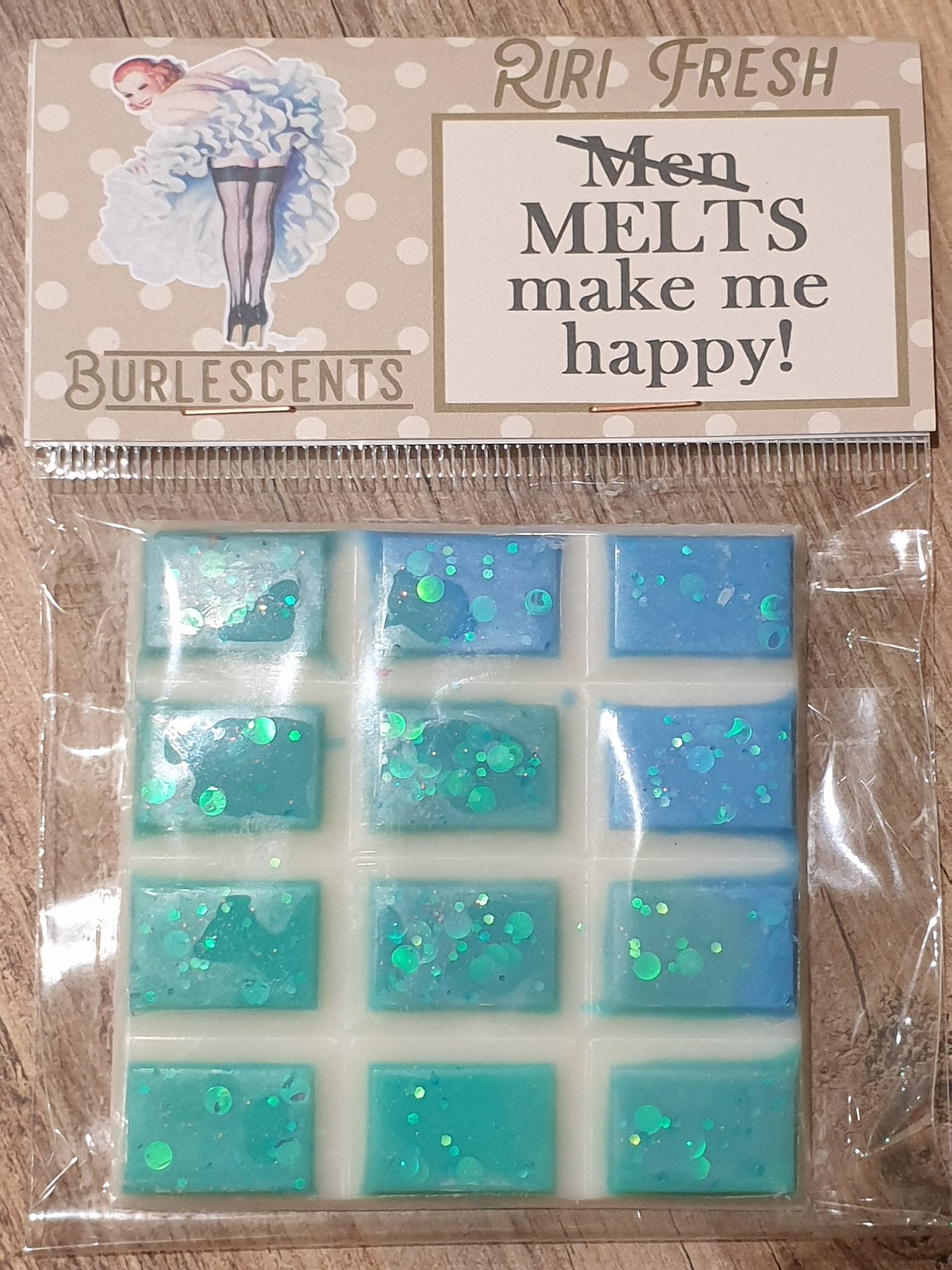 Image of Riri Fresh - Spearmint and Lime Scented Soy Wax Melt Snap Bar