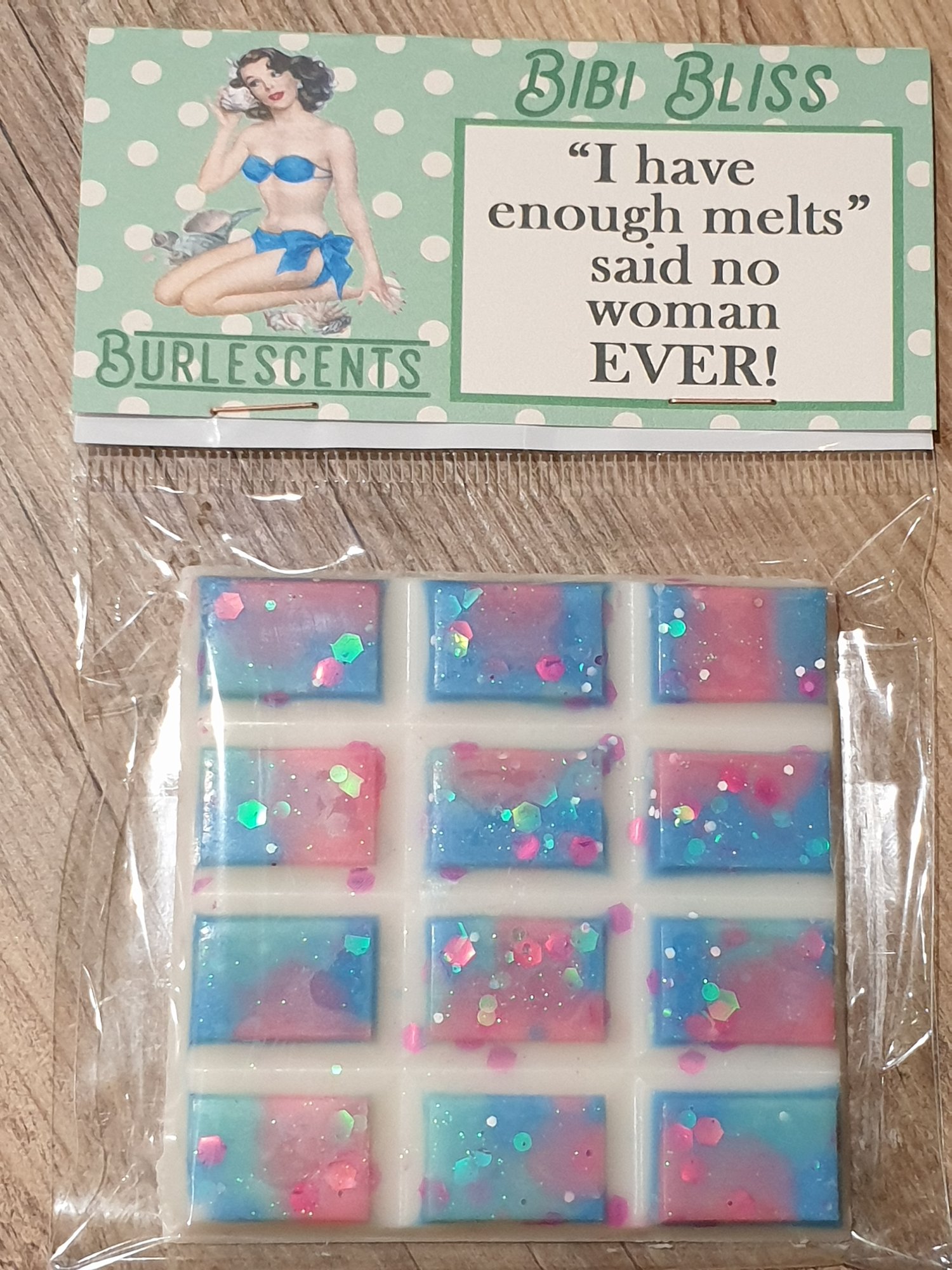 Image of Bibi Bliss - Pampered Bliss Scented Soy Wax Melt Snap Bar