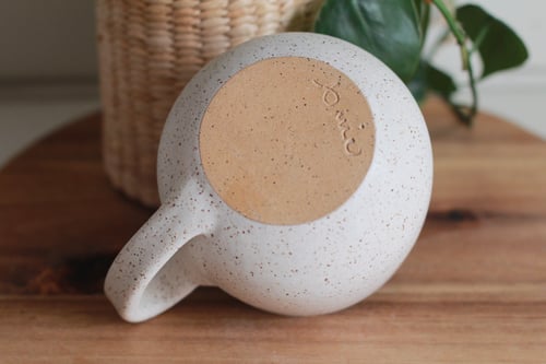 Image of Peach Vibes Cappuccino Mug