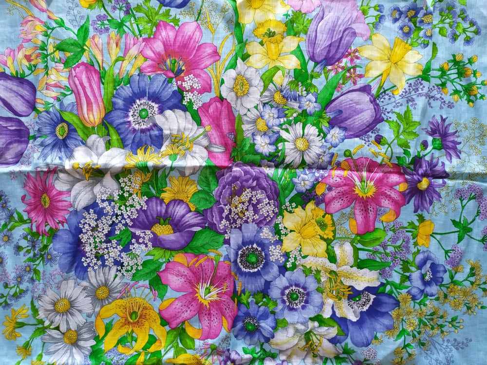 Image of Vintage Gucci linen scarf