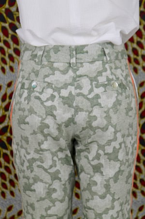 Pantalon Géo vert