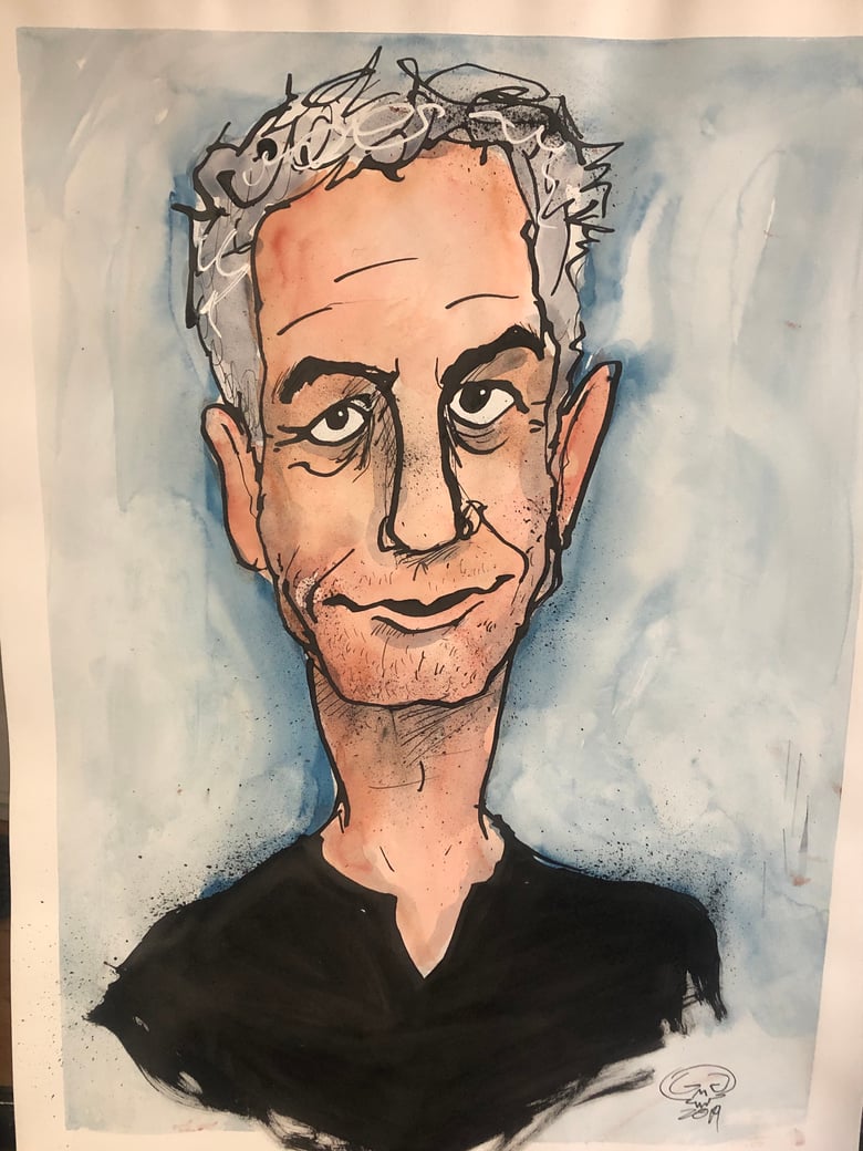 Image of Anthony Bourdain portrait
