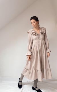 Image 3 of EMMA Frilly Long Sleeve Dress