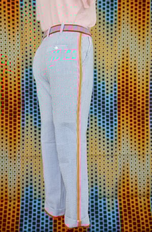 Pant Géo bleu