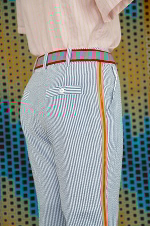 Pant Géo bleu
