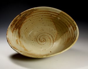 Clear matt altered bowl (e031)