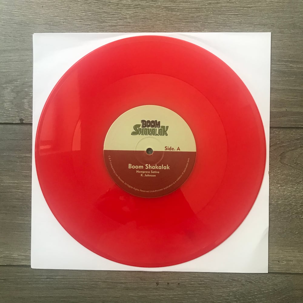 Image of Hempress Sativa - Boom Shakalak Limited Edition Vinyl 10"