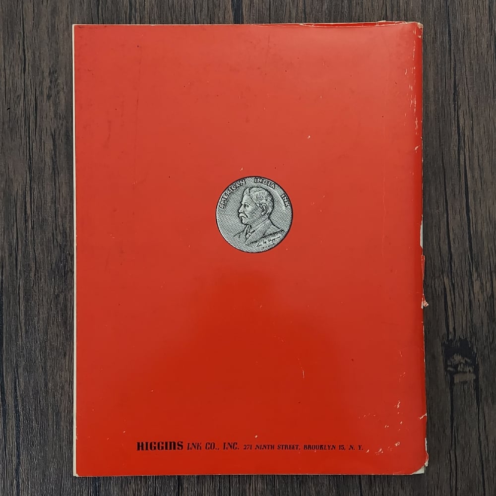 The “All American” Art – Cartooning, by Higgins Ink Co.