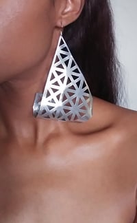 Image 2 of Caged wings earrings