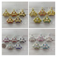 Colorful crown  charms