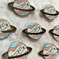 Image 3 of Trans Planet Pin