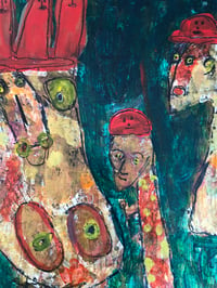 Image 3 of Wisdom Keepers with Red Hats 