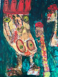 Image 2 of Wisdom Keepers with Red Hats 