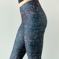 Image 1 of Up All Night Sequin Yoga Pants