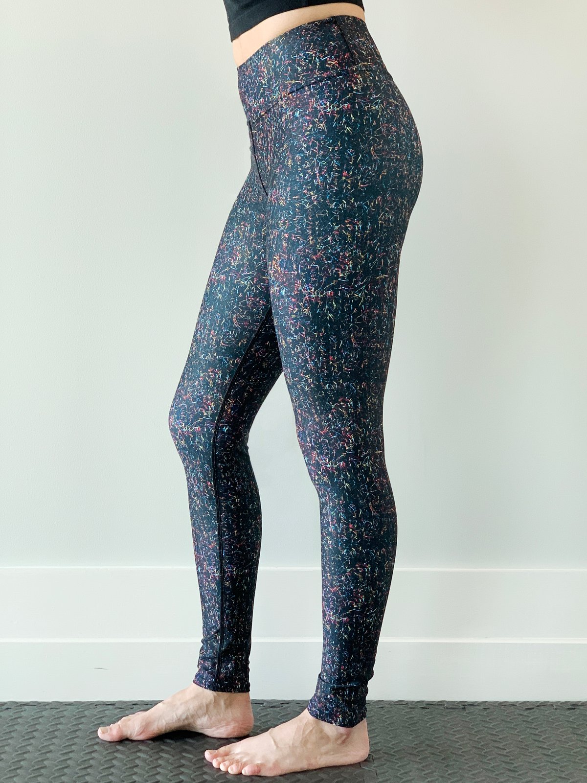 Sequin hotsell yoga pants