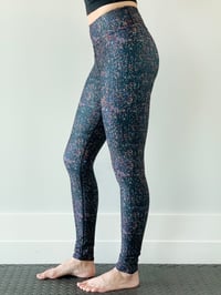 Image 3 of Up All Night Sequin Yoga Pants