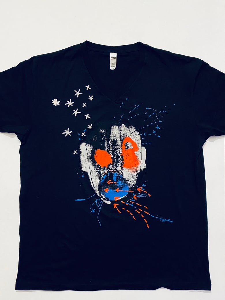 Image of VINTAGE 2008 THE CURE V-NECK TOUR TEE