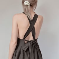 Image 3 of  AMÁL Cross-Back Summer Dress