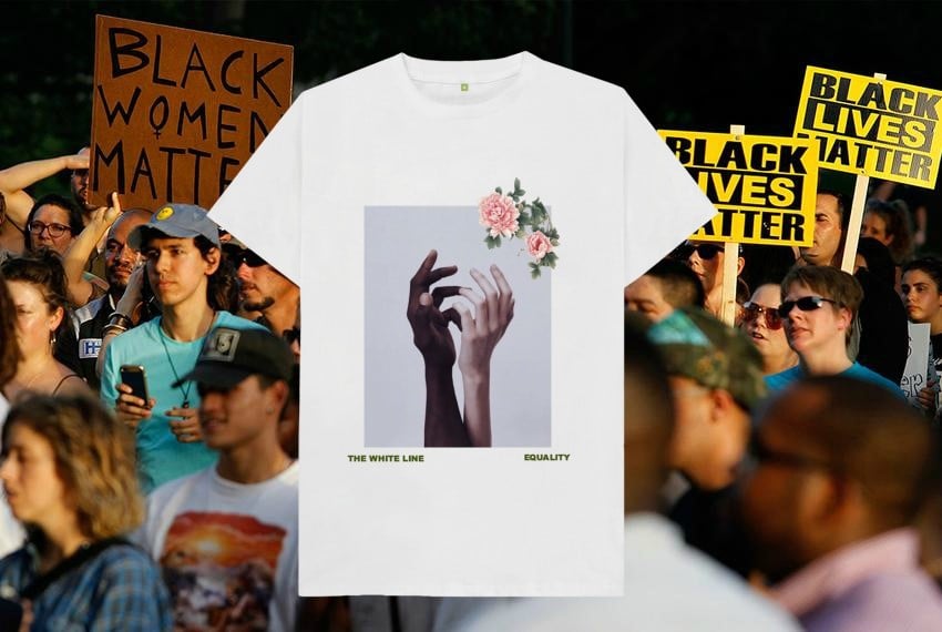 Image of Equality crew neck t-shirt