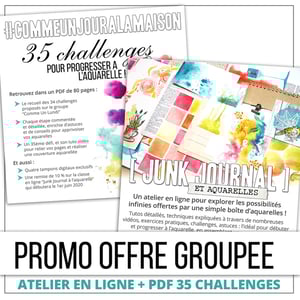 Image of OFFRE GROUPEE AQUARELLE