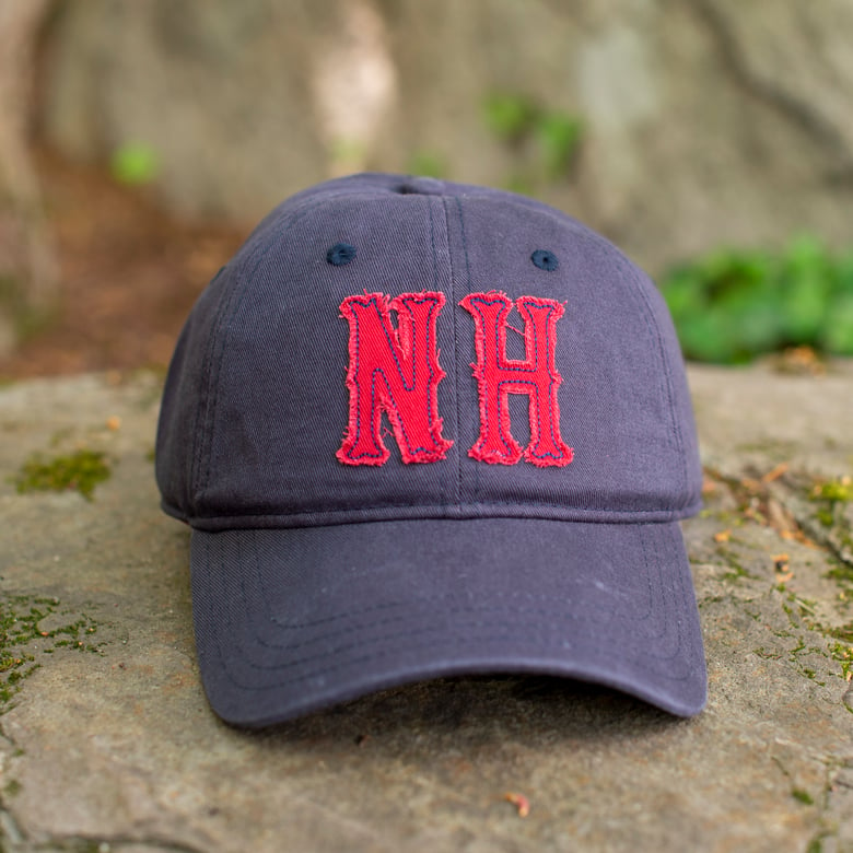 Image of Big NH Dad Hats - Navy/Red