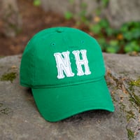 Image 1 of Big NH Dad Hats - Green/White