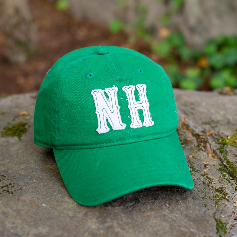 Image of Big NH Dad Hats - Green/White
