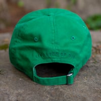 Image 2 of Big NH Dad Hats - Green/White