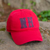 Image 1 of Big NH Dad Hats - Red/Navy