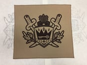 Image of Thieves and Beggars shield jacket back patch