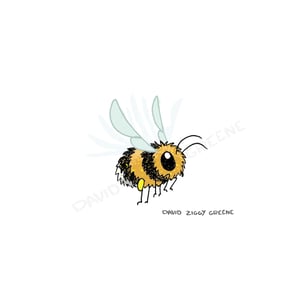 Bee mini-print (Charity item)