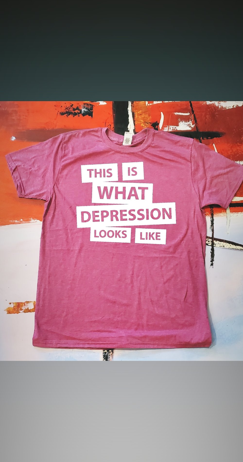 "This Is What Depression Looks Like" Tshirt