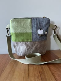 Image 1 of Green Shades- 2 Sheep Shoulder Bag