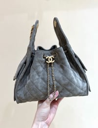 Image 10 of CC Suede Drawstring Hobo