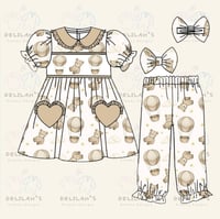 DDD Girls Teddy Bear Pyjamas