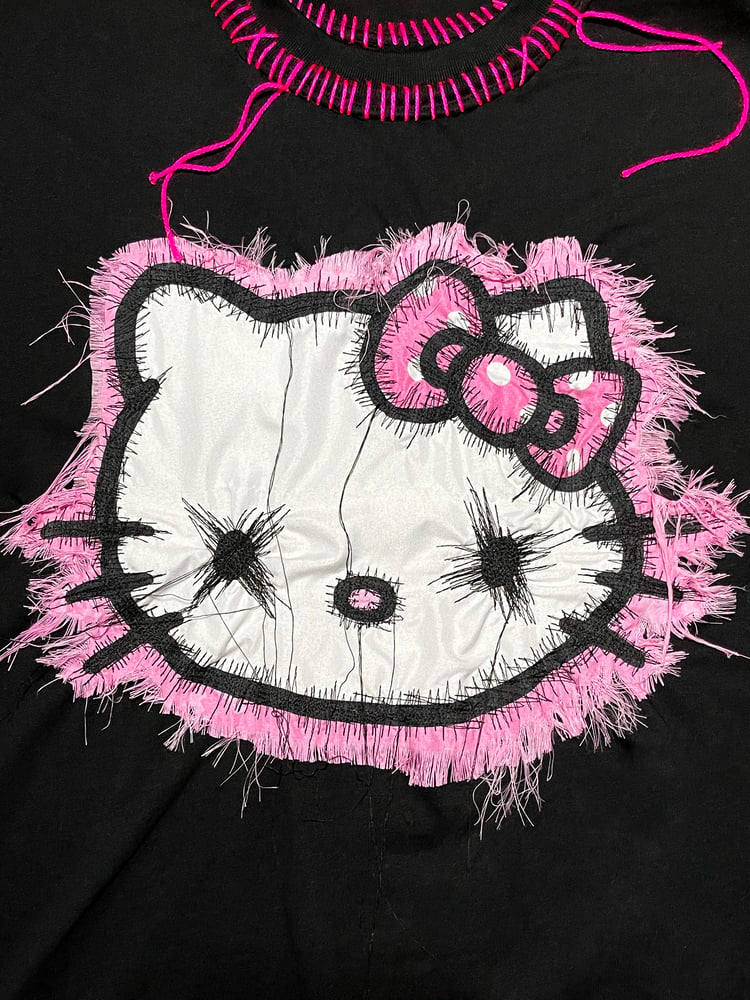 Image of THE END IS HERE X HELLO KITTY TEE 