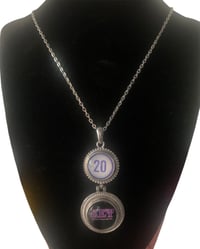 Image of Key double drop necklace 