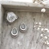 CARLY HOOPS IN SILVER 