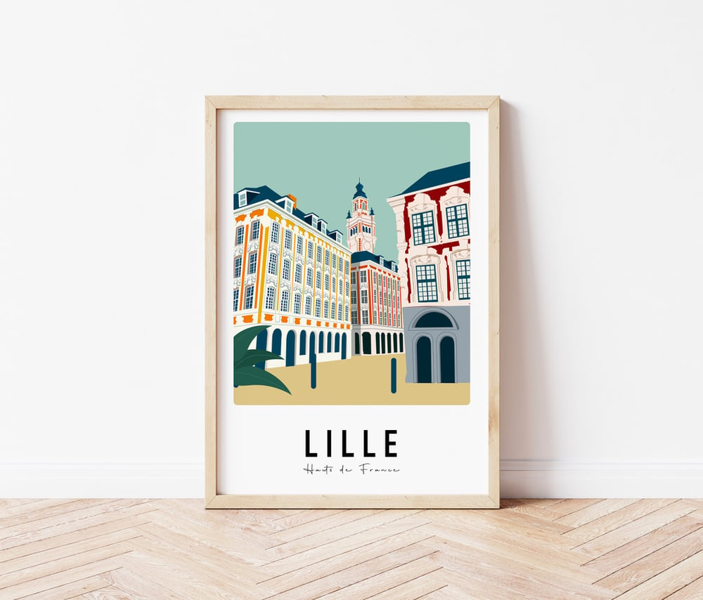Image of Affiche Lille