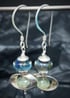 Sterling Silver Prehnite Earrings Image 2