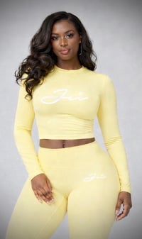 Lemonade Yellow Leggings Set (Preorder)