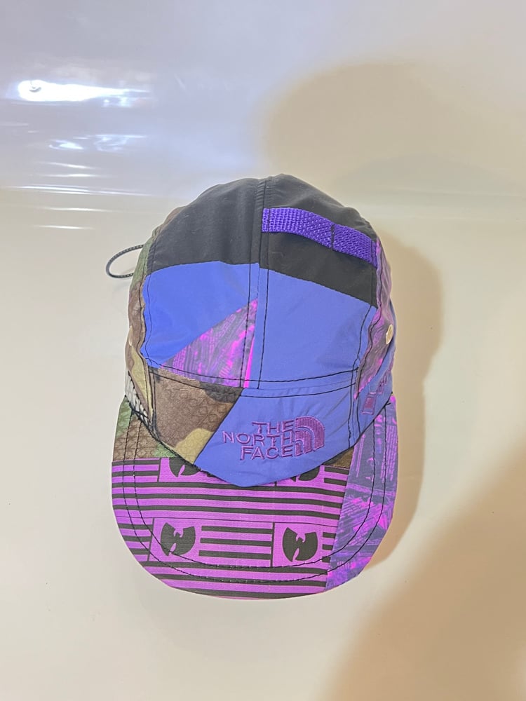 TNF Reflective Purple Tape Camo Glow Kevlar Upcycled 5-Panel